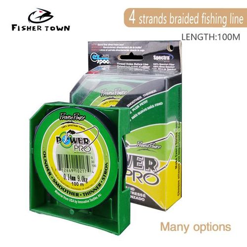 Generic Fisher Town Series Braided Fishing Line 4 Strands 100m