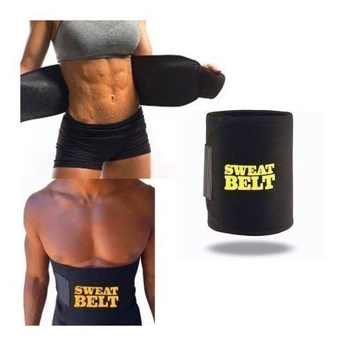 Sports Sweat Belt Premium Waist Trimmer for Women Belly Fat Burner