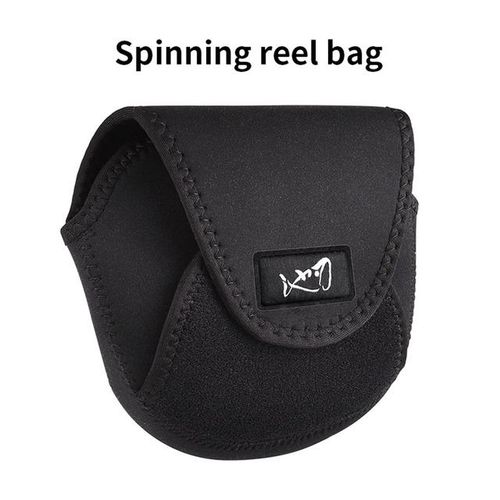 Generic New Outdoor Portable Fishing Reel Bag Waterproof Protective Case  Cover For Spinning Reel Baitcasting Reel Drum Reel Storage Bag