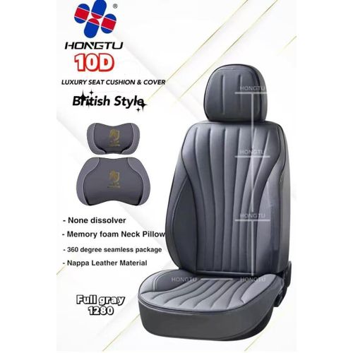 Generic Top quality leather car seat cover for 5 seater.