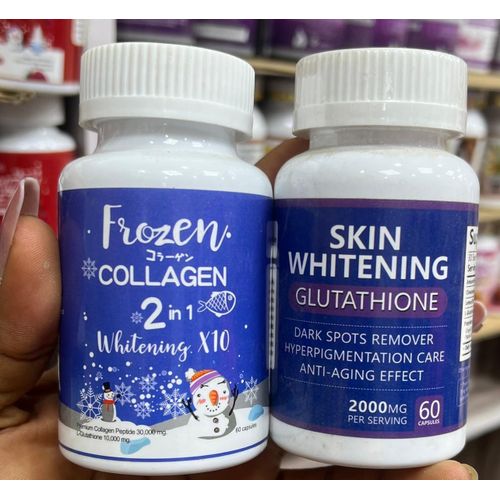 frozen glutathione Frozen Frozenn collagen 2in1 whitenin x10 & Skin whitenin