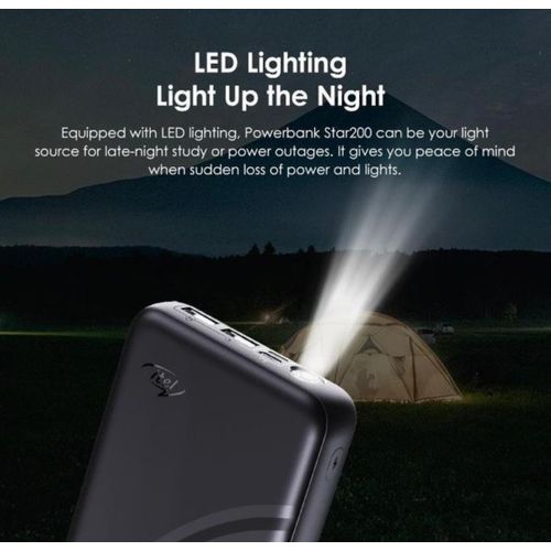 itel Star 200 20000mah Fast Charging Powerbank With Powerful LED Touch - image 4