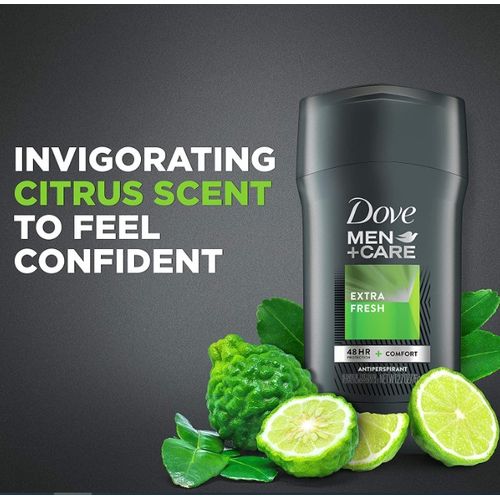 Dove Men+Care Antiperspirant Deodorant Stick, Extra Fresh,76g - image 2