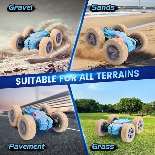 product_image_name-Generic-2.4G Children's remote control car, dinosaur stunt remote control car-6