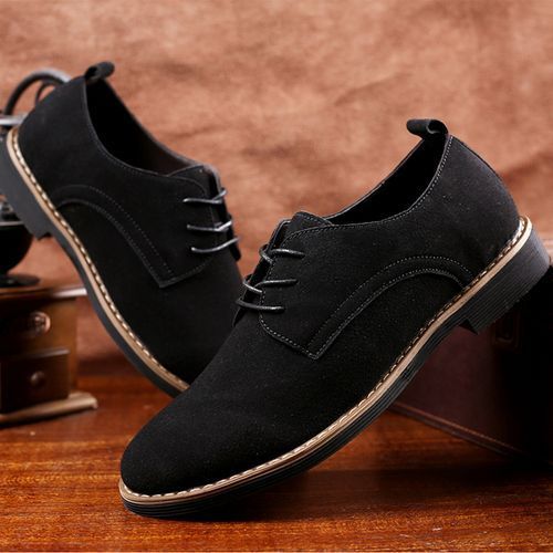 Fashion Mens Suede Martin Brock Boot Bullock Formal Dress Shoes Leather ...