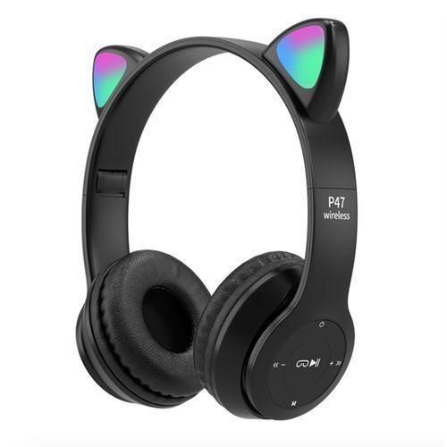 product_image_name-Generic-P47M Cat Ear LED Wireless Headset-1