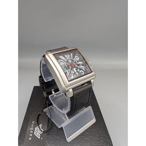 NIAICE Men’s Square Analog Quartz Watch- – Black - image 3
