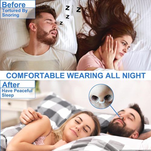 product_image_name-Generic-SNORING SOTPPER CLIP, Nasal Dilators for Sleeping & Breathing, 8 Pack Snoring Nose Clip to Relieve Snore, Anti Snoring Device for Men and Woman - 2 Styles 4 Sizes Anti Snoring Nose Vents-4