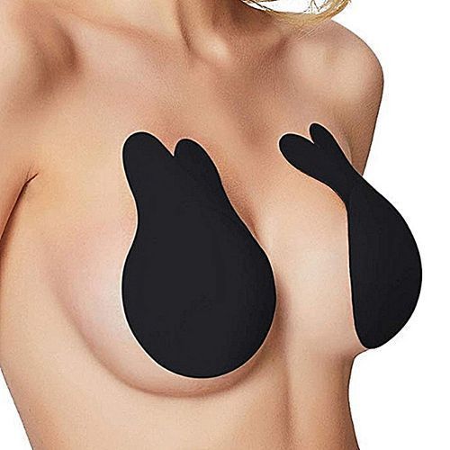 1 Pair Women Reusable Dolphin Shape Silicone Bust Nipple Cover