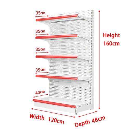 Generic All in One Single & Double Sided High Quality Supermarket Shelves - image 2