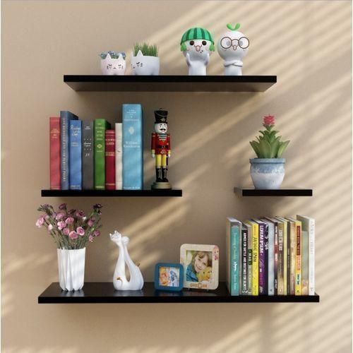 Generic Decorative Wall Shelf - Black