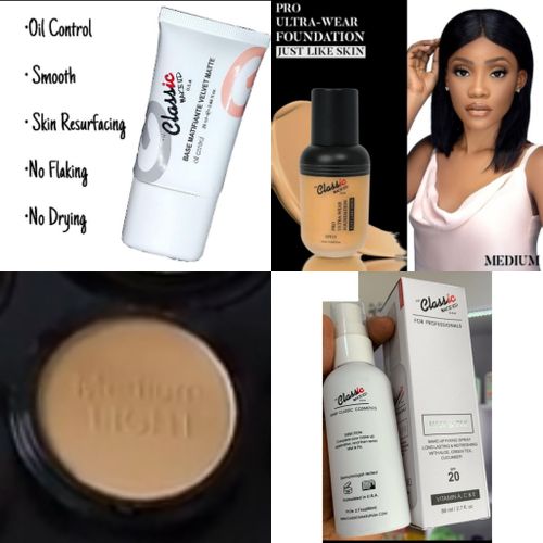  Foundation Kit Full Coverage Foundation Primer Powder