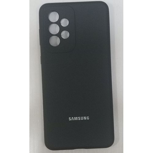 product_image_name-Samsung-Galaxy A33 5G Silicone Back Case Black-1
