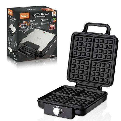 product_image_name-RAF- 4 Slice Electric Non-Stick Waffle Maker-1