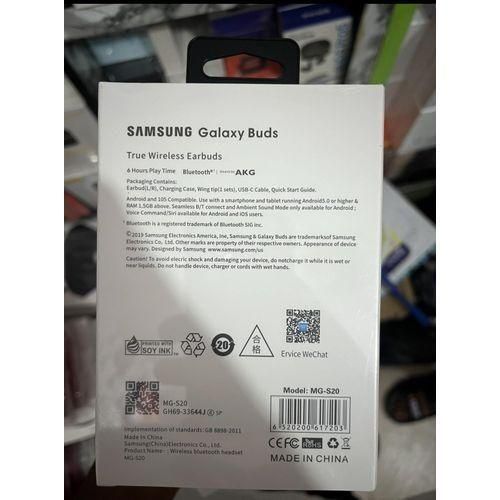 product_image_name-Samsung-MG-S20 - TWS Wireless Bluetooth, Earphones, Buds - Black-2