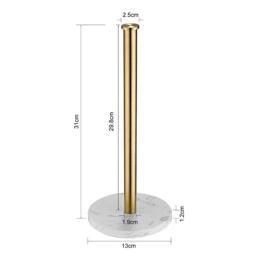 Generic Luxury Gold Marble base kitchen pepper Holder