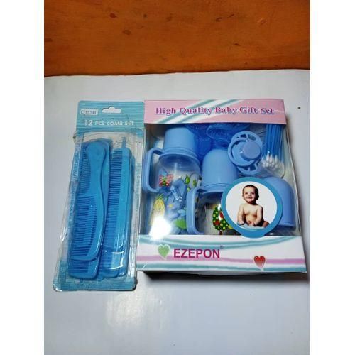 product_image_name-Generic-Unique Baby Feeding Bottle Gift Set + 12 In 1 Baby Comb-2