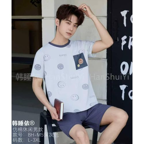 Fashion High Quality Pyjamas Set Short Sleeve Wear - image 2