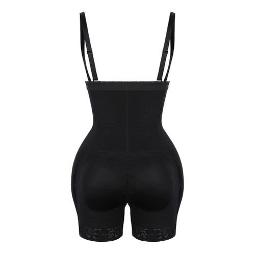 Fashion (Black)Women Hip Pads High Waist Trainer Shapewear Straps And Hooks  Waist Control Body Tummy Shaper Lifter Thigh Trimmer BEA