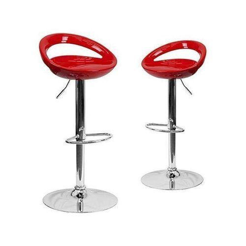 product_image_name-Generic-Bright Gloss ABS Plastic 360° Adjustable Bar Stool-(set Of 2-1