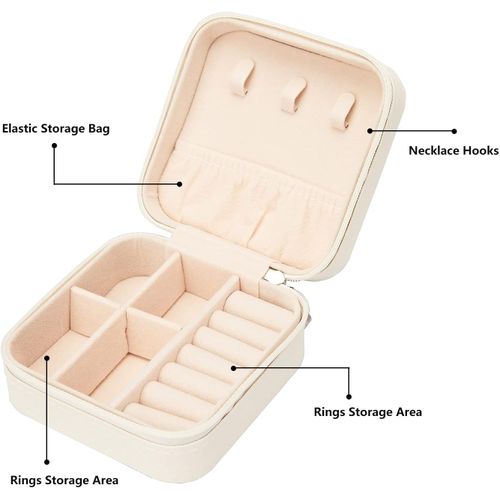 Fashion Travel Jewelry Box Small Organizer Box For Girls Women