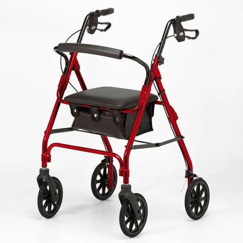 product_image_name-Generic-Adjustable Foldable Medical 4 Wheel Walking Rollator -2