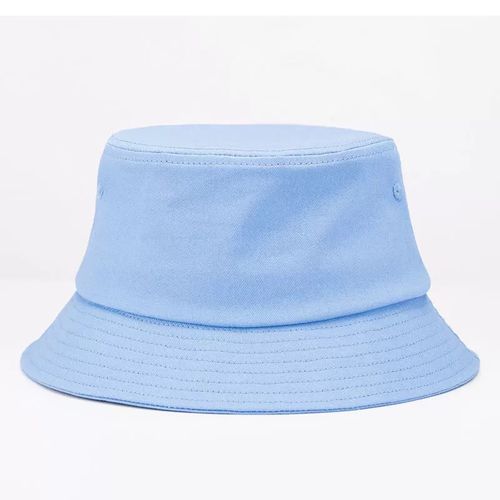 Fashion Summer Bucket Hat Women Outdoor Sunscreen Fishing Fisherman Hat Men  Sun Prevent Hats Cotton Custom-Light Blue