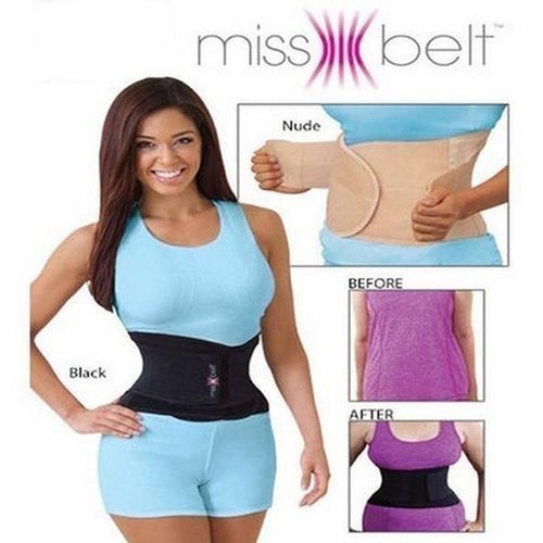 Miss Belt Adjustable Waist Trimmer OR Body Shaper And Belly Flattener