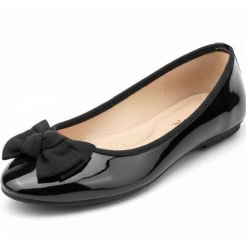 Fashion unique ladies flat shoe - Black - image 3