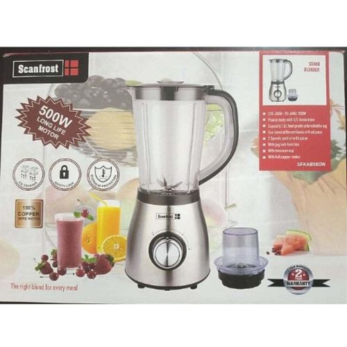 product_image_name-Scanfrost-1.5L Blender With Smoothie Maker - 500W-1