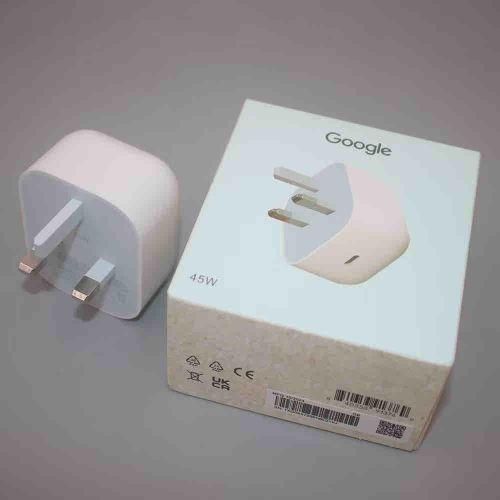 Google Pixel  Original 45W USB-C Power Adapter - Fast Charger for Pixel 10/9/8/7,/fold/MacBook, and Tablets (UK Plug) - image 4