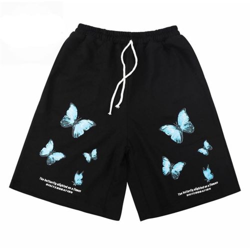 Jones Wears Butterfly Inspired Urban Short