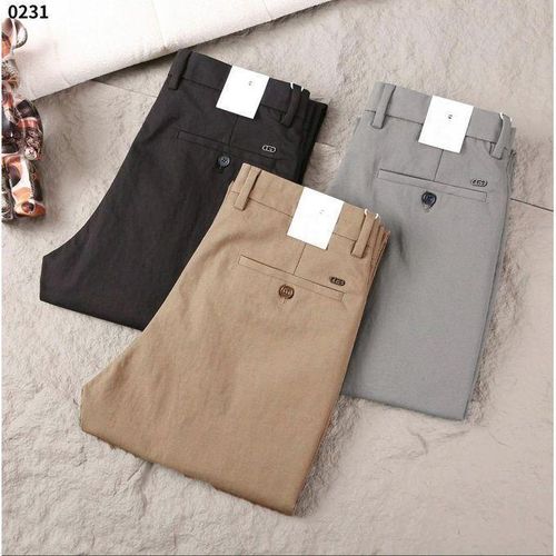 Fashion 3pcs Smart Chinos Trouser For Men