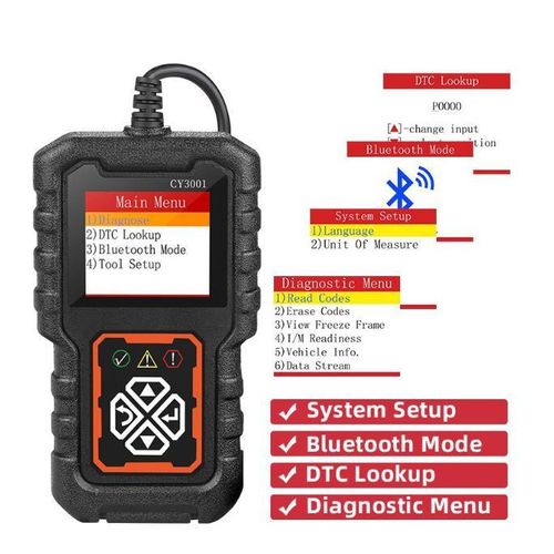 product_image_name-Generic-Car D-iagnostic Tool, Automotive Fault Detection Device CY3001 OBD2 Reading Card Engine Detection Tool for Cars, Light Trucks, SUVs-4