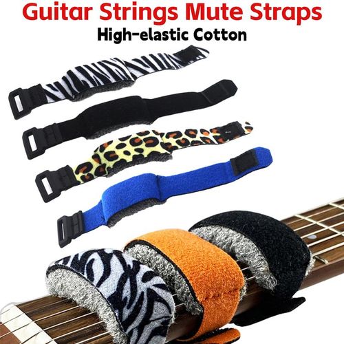 Generic Guitar Strings Mute Noise Damper Muter Wraps Cotton Guitar Mute Strap Stringed Instruments Accessories For Electric Guitar Bass Jumia Nigeria