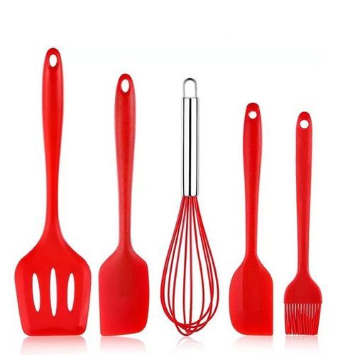 product_image_name-Generic-5 PCS Silicone Kitchen Utensil Set Cooking Tools-1