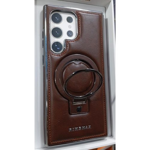 product_image_name-Generic- Leather Case for Samsung Galaxy S23 Ultra – Magnetic Ring Stand & Elegant Protection-2