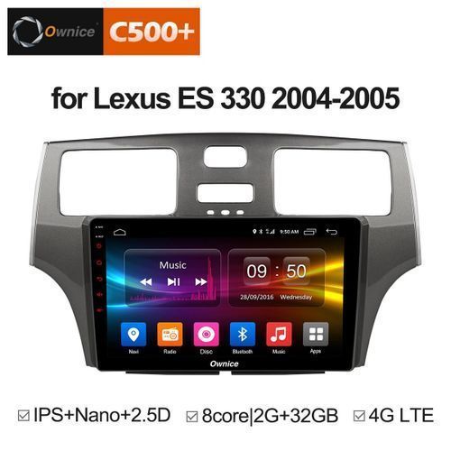 product_image_name-Generic-Lexus ES 300/330 Car Android DVD Player With GPS Navigation, Bluetooth, SD, USB Slots + Reverse Camera-1
