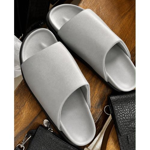 Fashion Men’s Cover Puffy Slides