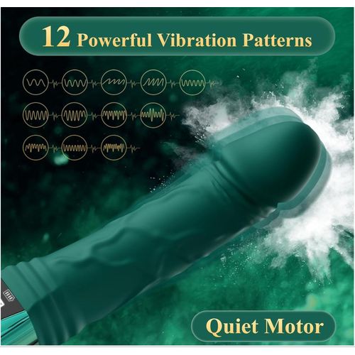 product_image_name-Generic-WOMEN INSTANT C*M VIBRATOR DILDO ADULT SEX TOY, 12 Vibration Mode Vibrator, Female Waterproof Gspot Vibrator with Powerful Vibrating Stimulators for Women or Couples Waterproof Dildo Sex Toy - Vibrator Massage masturbator, Vibrator clitorus stimulator -4