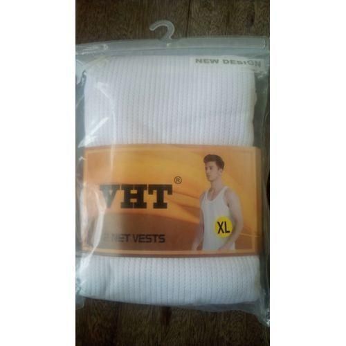 product_image_name-Fashion-Net Cotton Men Singlet -Breathable Men Singlets (2 In 1pack)-1