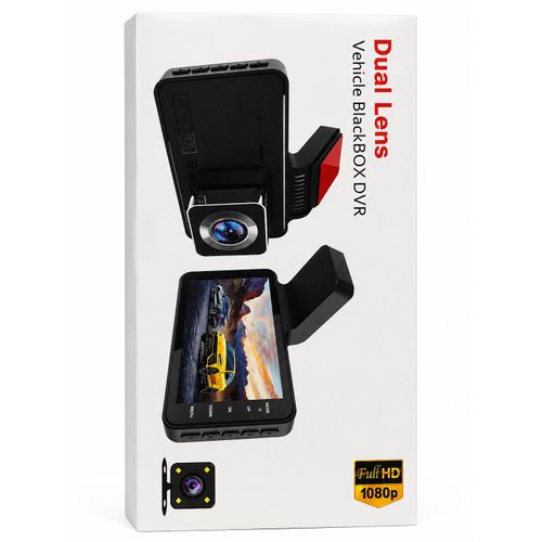Generic Dual Lens Vehicle Blackbox DVR (Full HD 1080P)