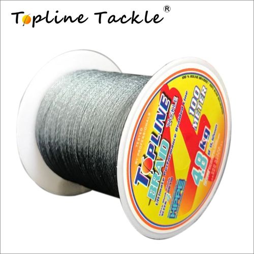 Generic TOPLINE TACKLE Braided Fishing Line Multifilament Wire 4