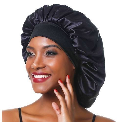 Silk Bonnet for Sleeping Satin Bonnet Hair Bonnets Adjustable Bonnet Huge  Bonnet Large Bonnets Sleep Bonnet for Braids Women Curly Hair Red Lips   Walmartcom