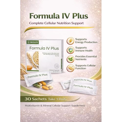 product_image_name-New Life-Formula IV Plus 30 Sachets - Multivitamin & Mineral Cellular Support Supplement-1