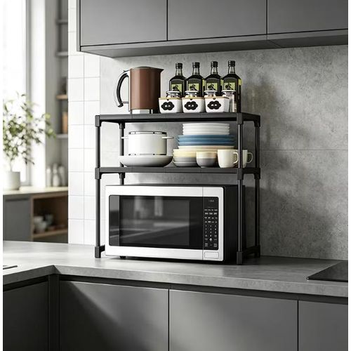 Generic Kitchen Microwave Rack Shelf - image 5