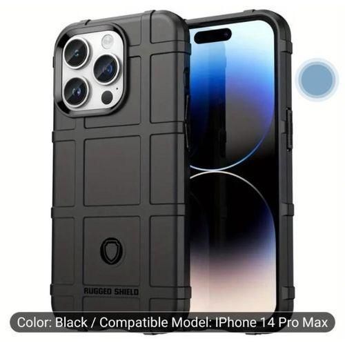 Generic Rugged Shield" brand phone case designed for the iPhone 14 Pro Max.