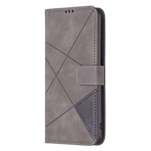 product_image_name-Generic-For Tecno Camon 20 Pro 5G Magnetic Buckle Rhombus Texture Leather Phone Case-2