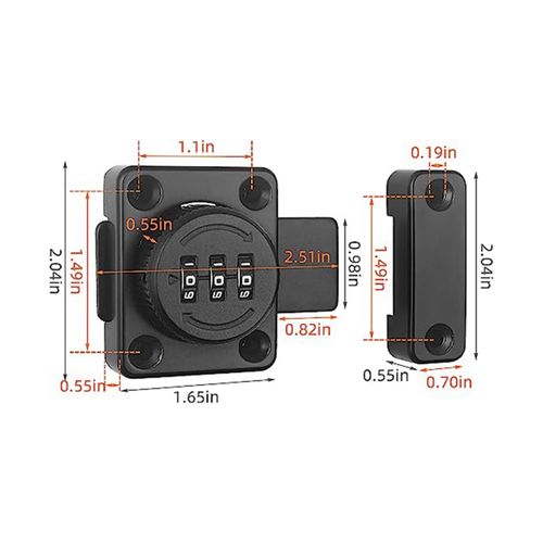 Generic Mechanical Keyless Cabinet Lock