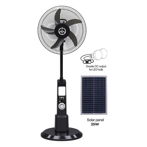 COLASOLAR ColaHome 18 Inch Solar Fan CH-SF2 - image 2